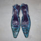 Fendi Lizard Leather Heels (40)