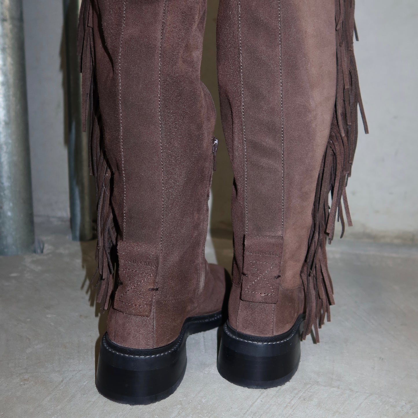 See By Chloé Joice Suede OTK Boots (37)