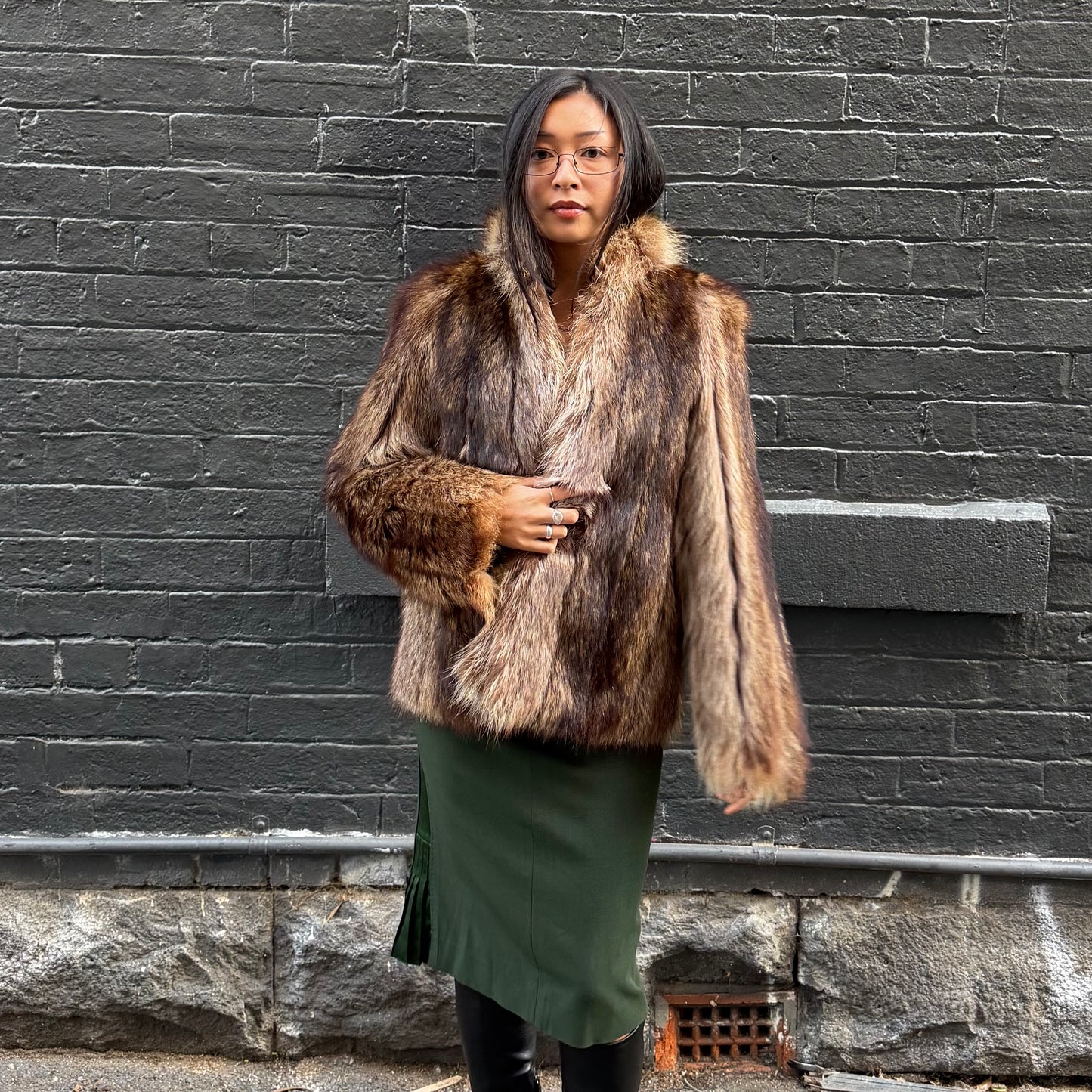 Vintage Real Fur Coat