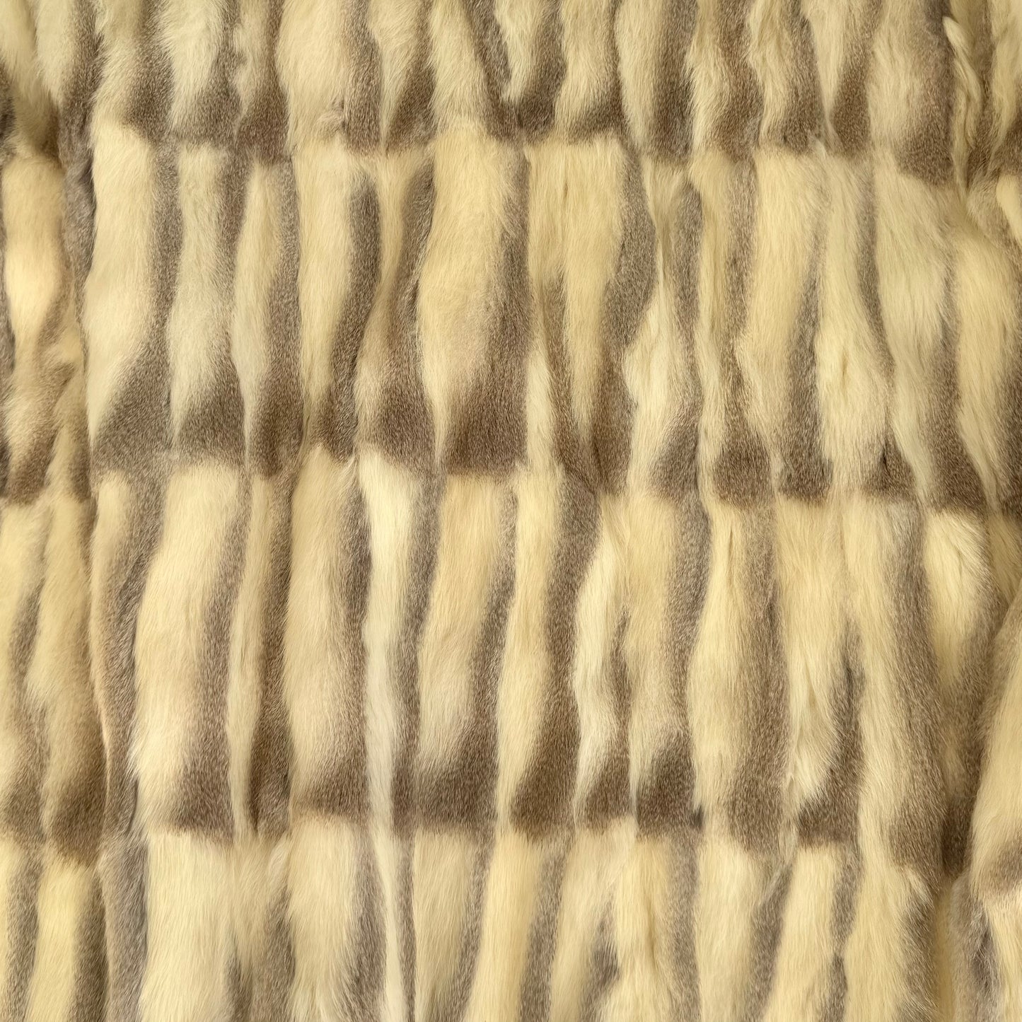 Vintage Leather Fur Lined Trench