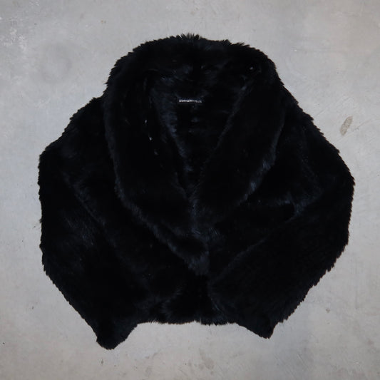 Vintage Rabbit Fur Cardigan
