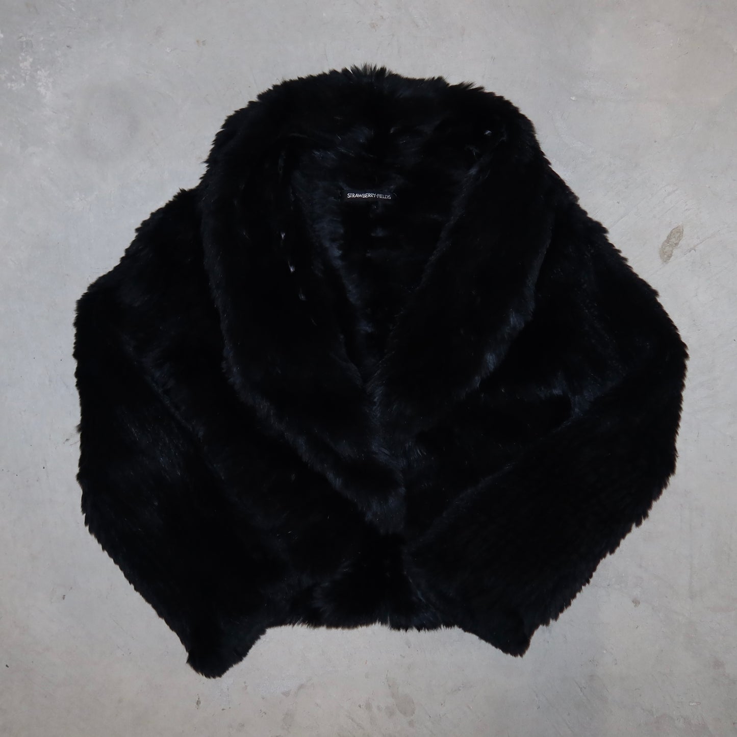 Vintage Rabbit Fur Cardigan