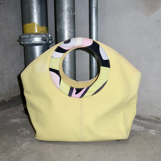 Emilio Pucci Large Yellow Bag