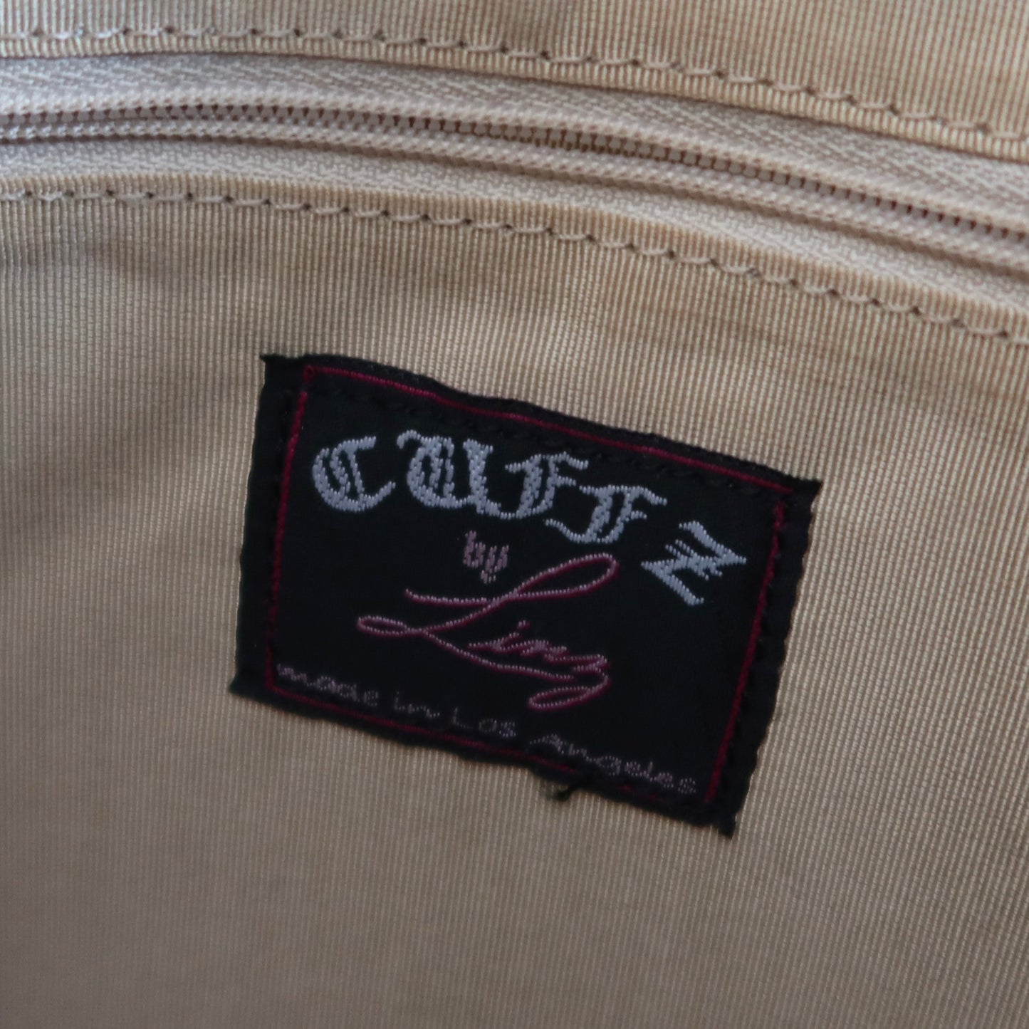 Cuffz Rare Blue Cowhide Bag