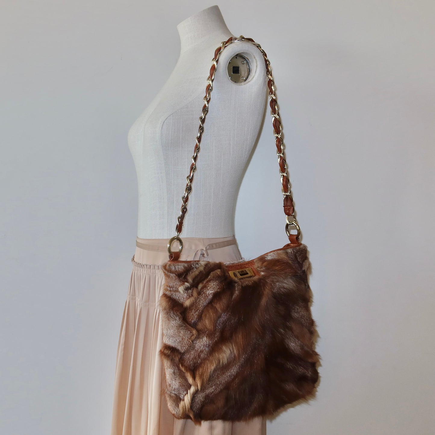 Paolo Masi Fox Fur Bag
