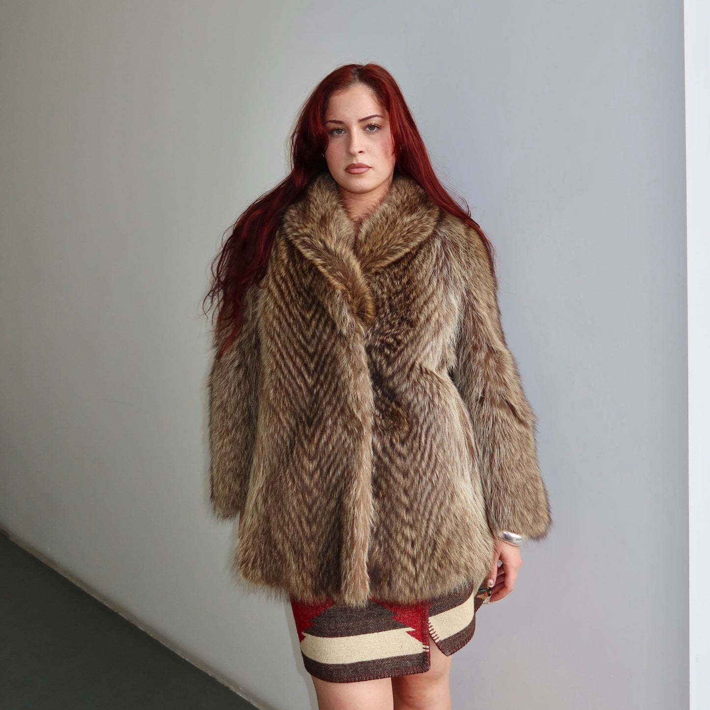 Vintage Real Fur Coat