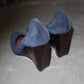 Lanvin Suede Wedges (38)