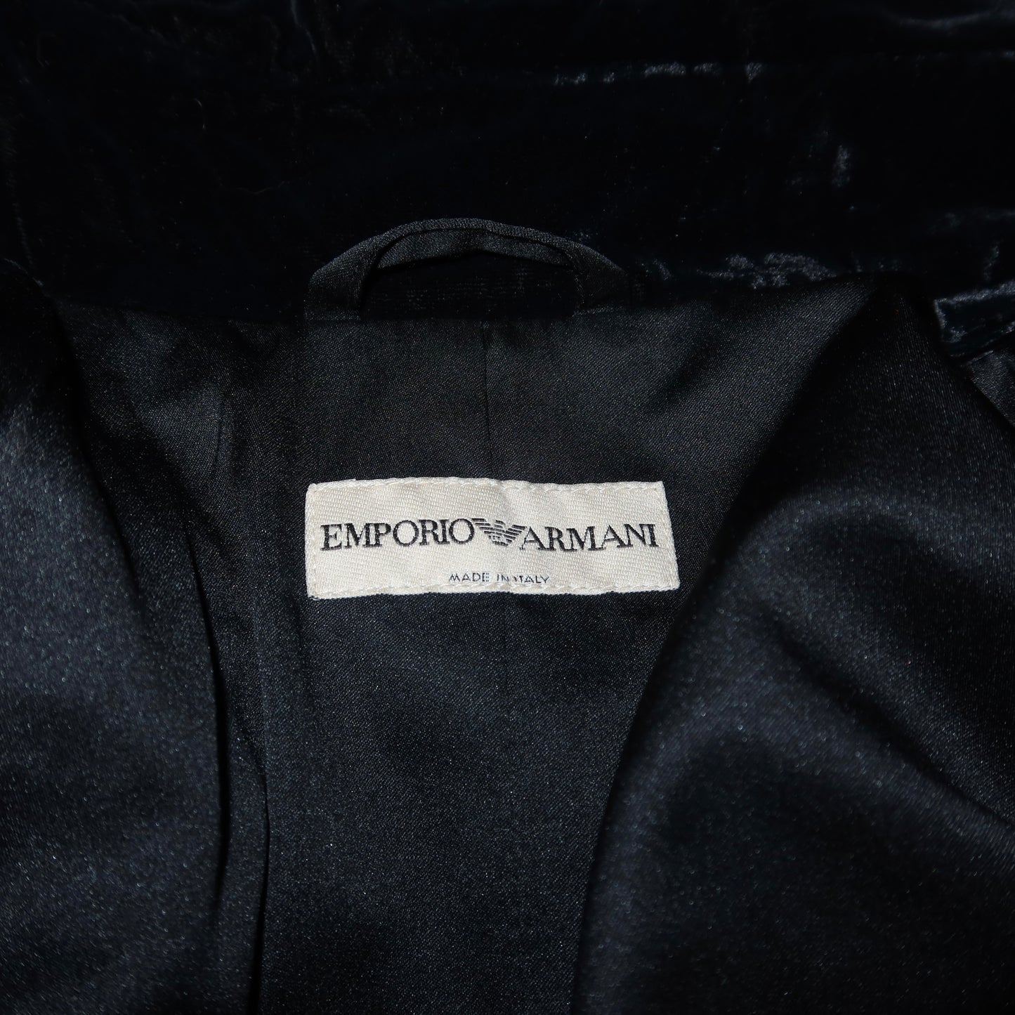 Emporio Armani AW2005 Velvet Jacket