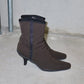 Prada Sport Brown Neoprene Boots (36)