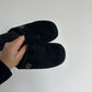 Chanel Black Suede Clogs (36)