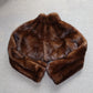 Marni Brown Mink Fur Coat
