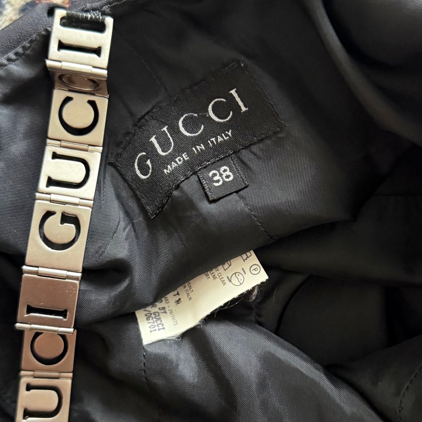 Gucci SS1996 Metal Spine Dress