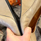 Lanvin Beige Leather Wedges (40)
