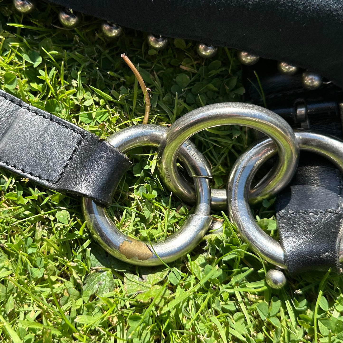 Chloé Embroidered Cotton Bracelet Bag