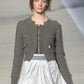 Chloé AW2006 Grey Knit Cardigan