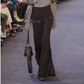 Chloé AW2018 Brown Zipper Pants