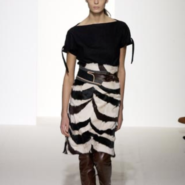 Marni AW2003 Goat Hide Coat