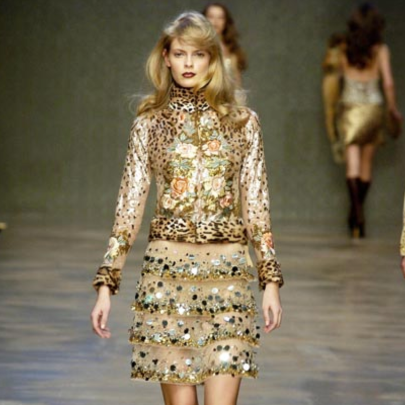 Blumarine AW2004 Sequin Jacket
