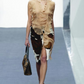 Salvatore Ferragamo AW2004 Cowhide Skirt