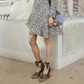 Chloé Pre-Fall 2014 Leather Wrap Heels (37.5)