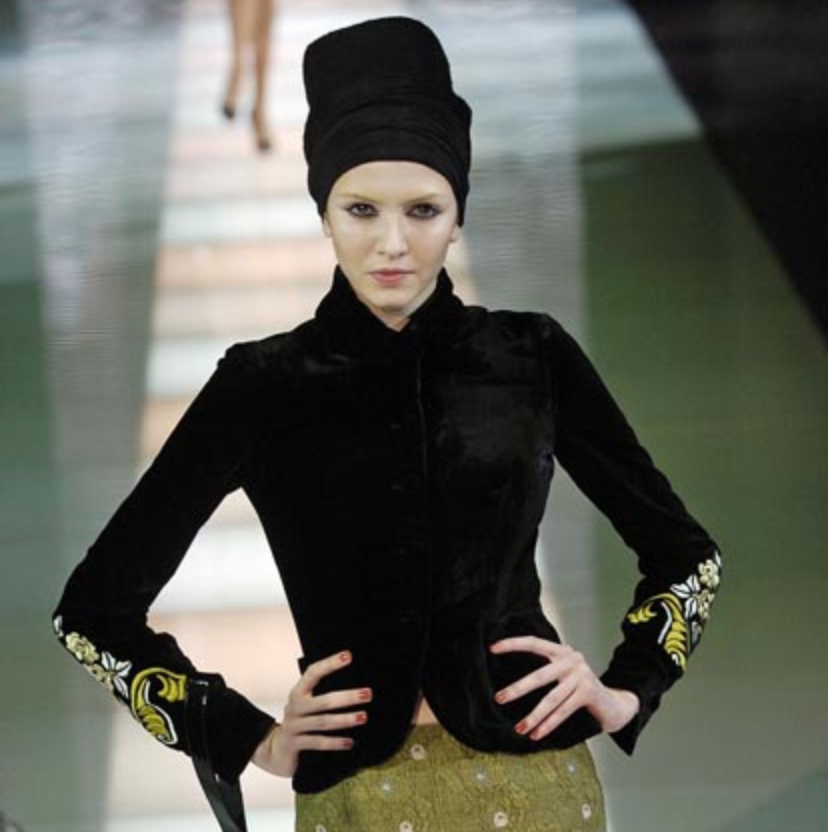 Emporio Armani AW2005 Velvet Jacket