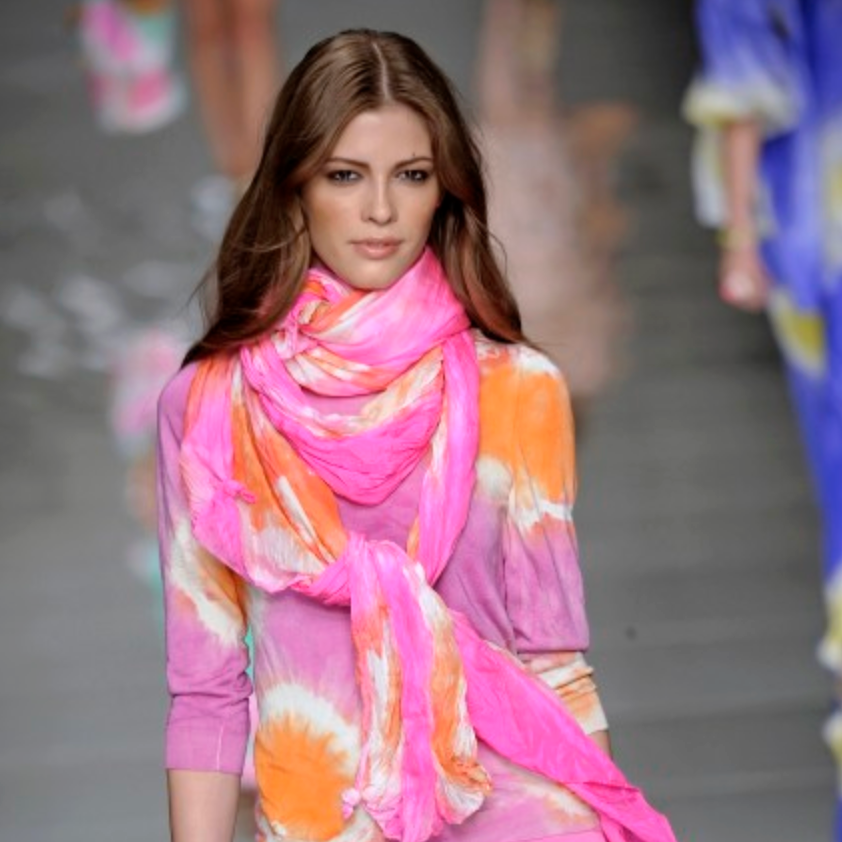 Blumarine SS2010 Silk Shawl