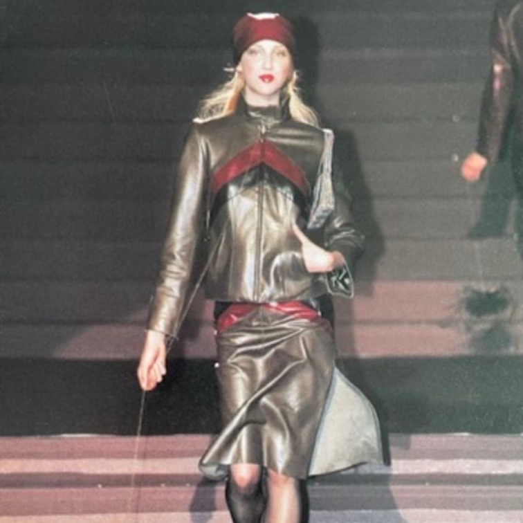 Isabel Marant AW2000 Leather Skirt