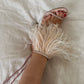 Rene Caovilla Feather Anklet Heels (37.5)