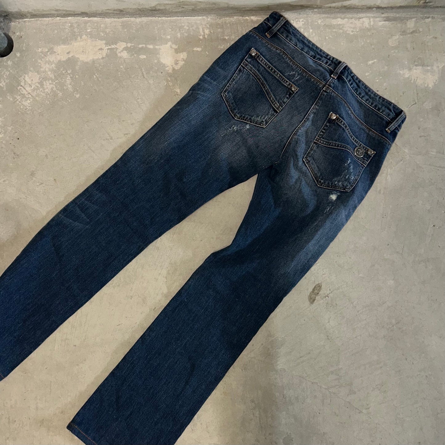 Roberto Cavalli Diamanté Jeans