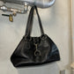 Miu Miu Rare Black Leather Snap Hook Bag