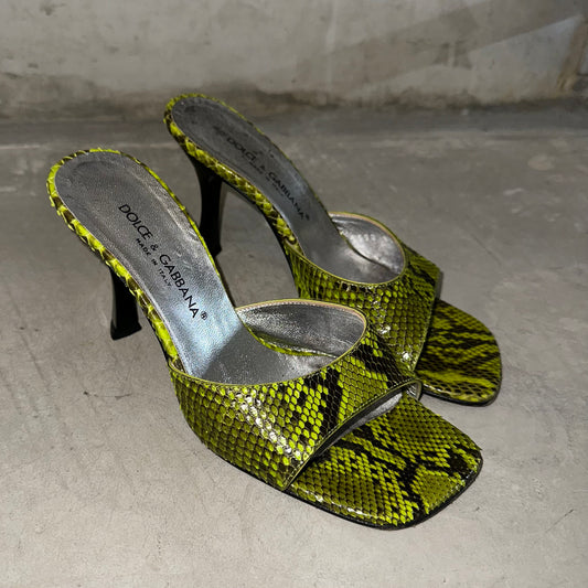 Dolce & Gabbana Snakeskin Heels (36)