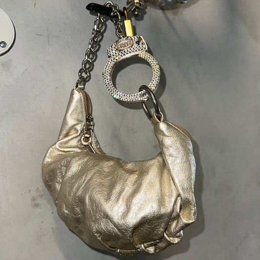 Cuffz Mini Gold Handbag