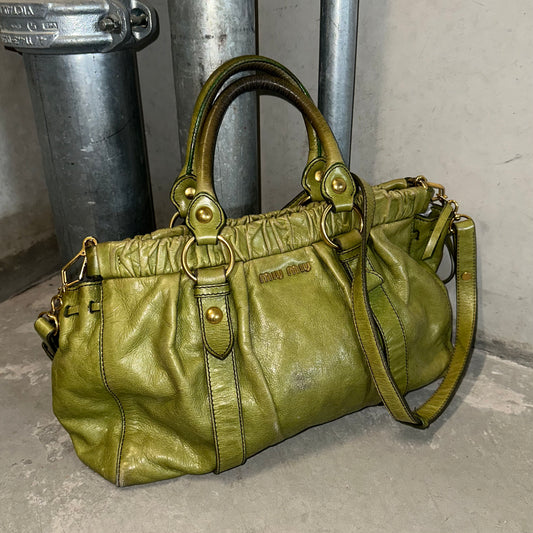 Miu Miu Green 2WAY Bag