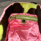 Fendi Rare Floral Knit and Cowhide Tote