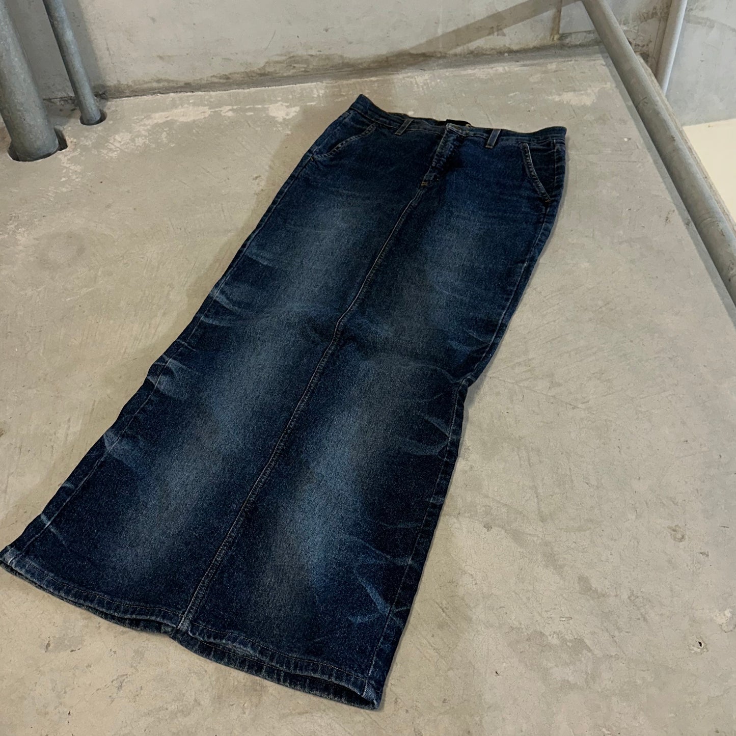 Just Cavalli Denim Maxi Skirt