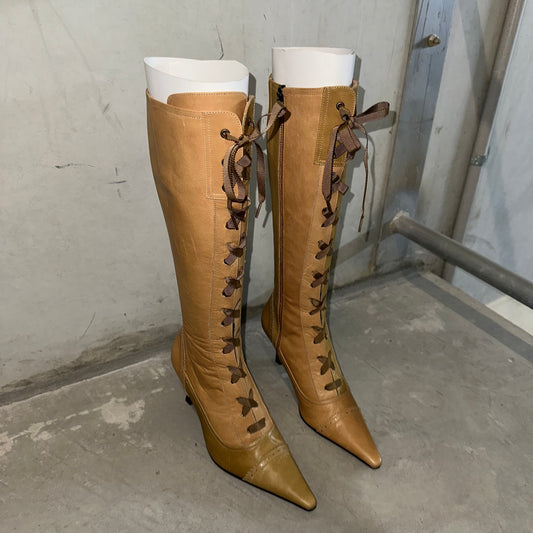 Morgan De Toi Lace Up Boots (36)