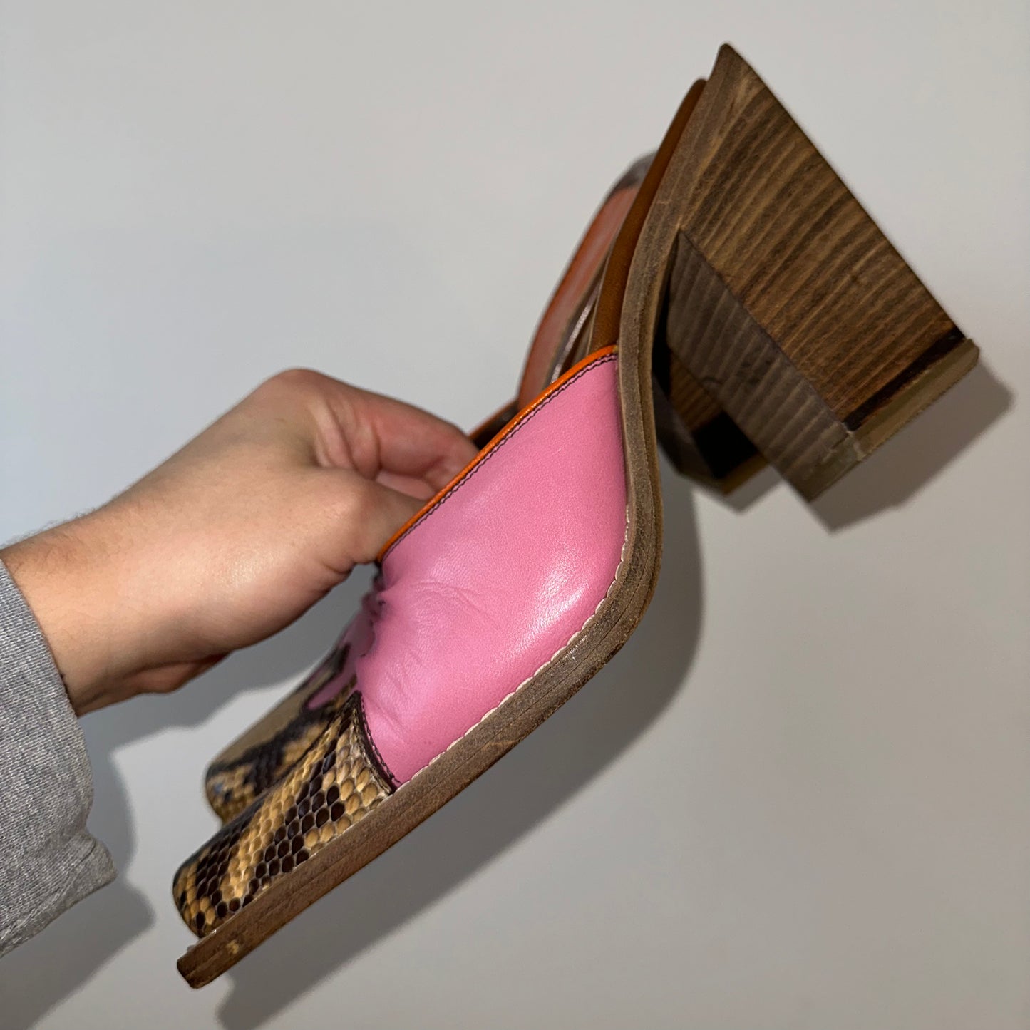 Rare Miu Miu SS1999 Western Cowboy Mules (36.5)