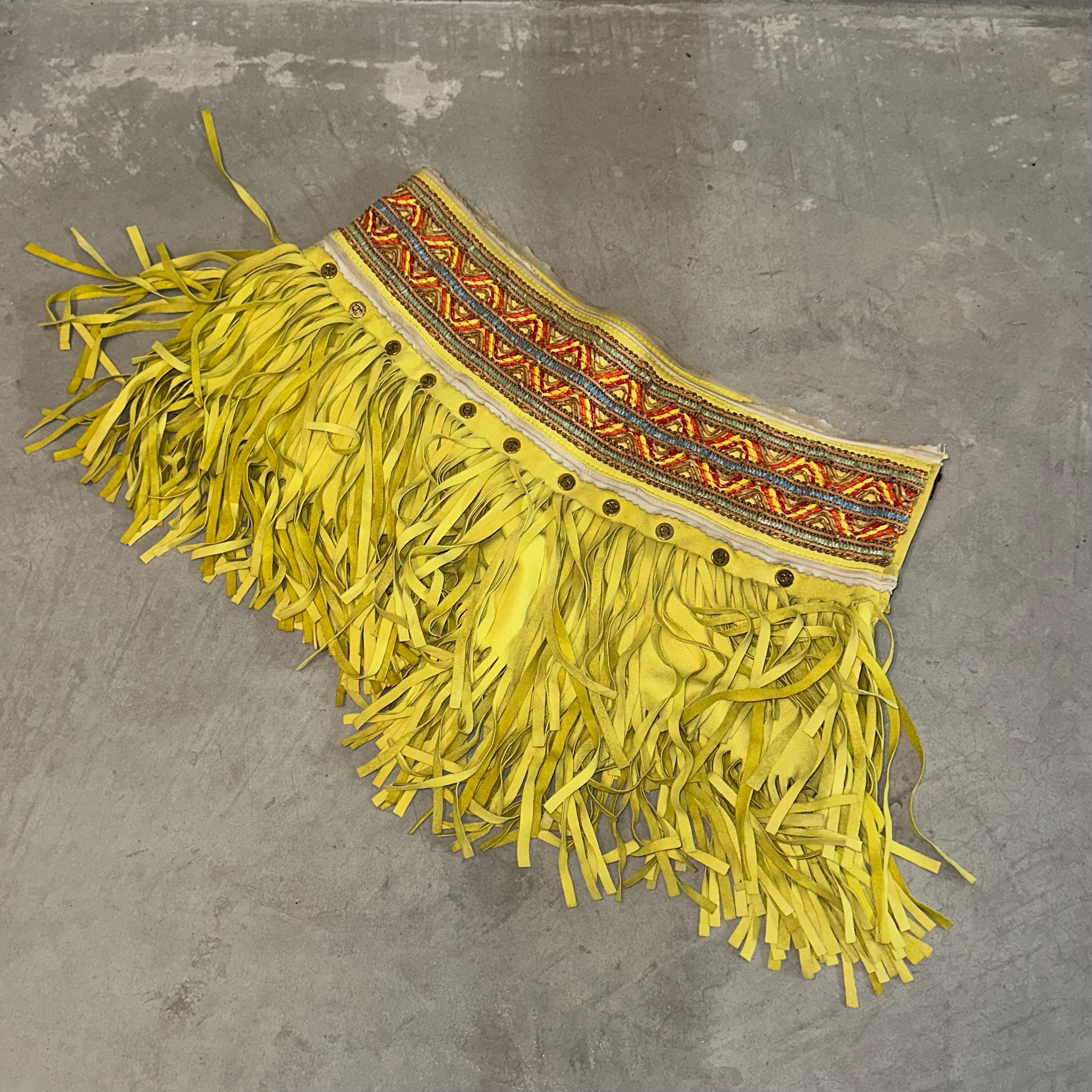 Just Cavalli Suede Mini Skirt – Guzzi Archive