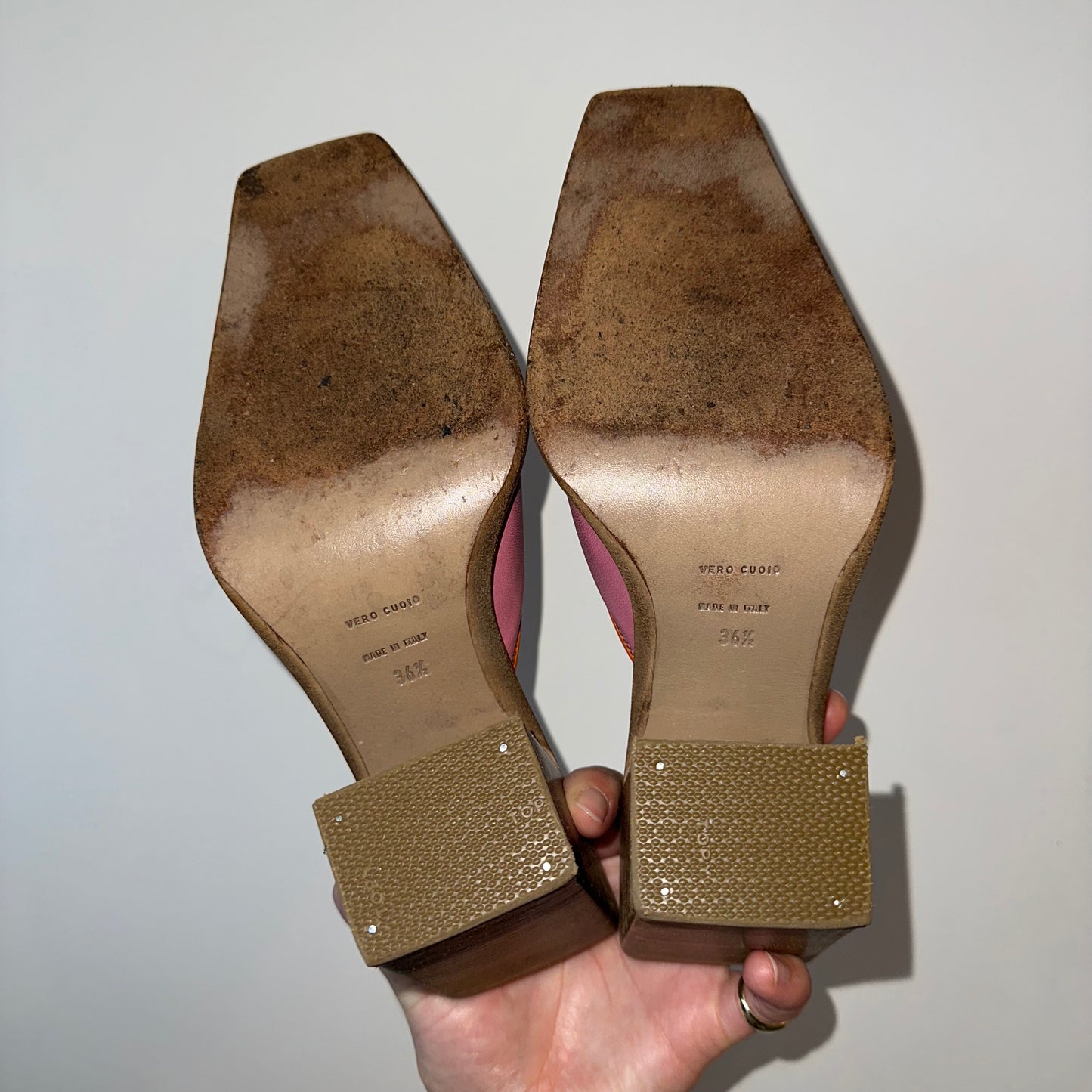 Rare Miu Miu SS1999 Western Cowboy Mules (36.5)