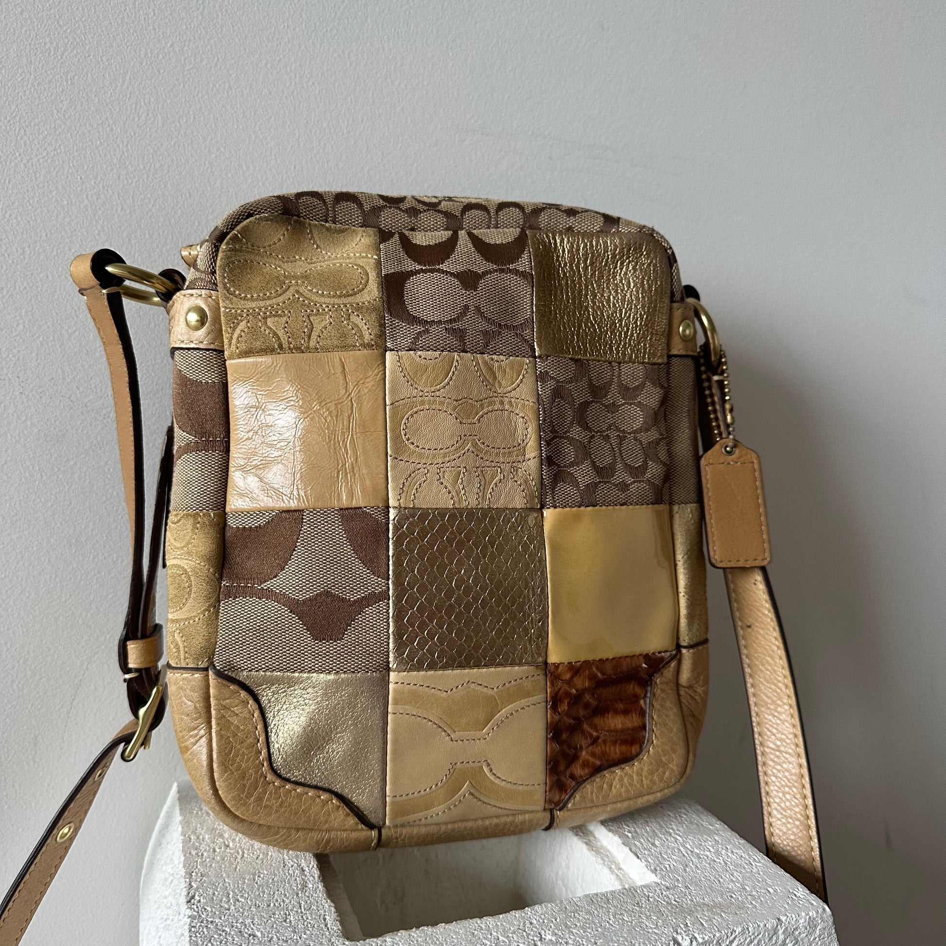 Coach patchwork 2025 crossbody bag